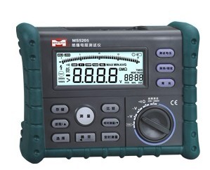 MS5205 数字绝缘电阻测试仪2500V