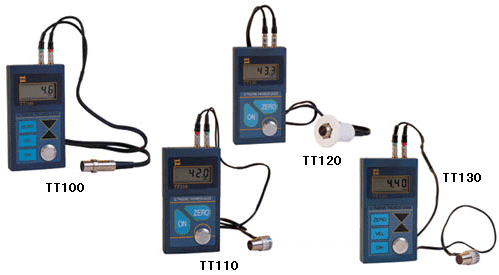 TT100/TT110/TT120/TT130手持式超声波测厚仪