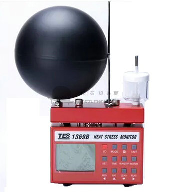 台湾泰仕TES-1369B 高温环境热压力监视记录器 WBGT热指数测试